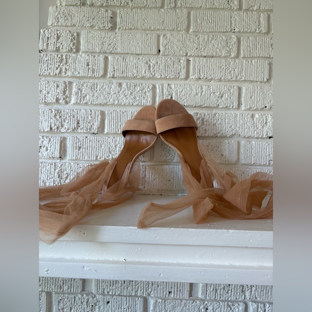 Jaggar Ankle-Tie Heels